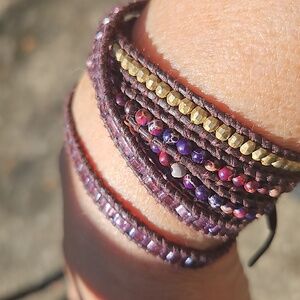 Chan Lou leather bracelet